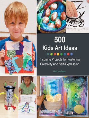 cover image of 500 Kids Art Ideas